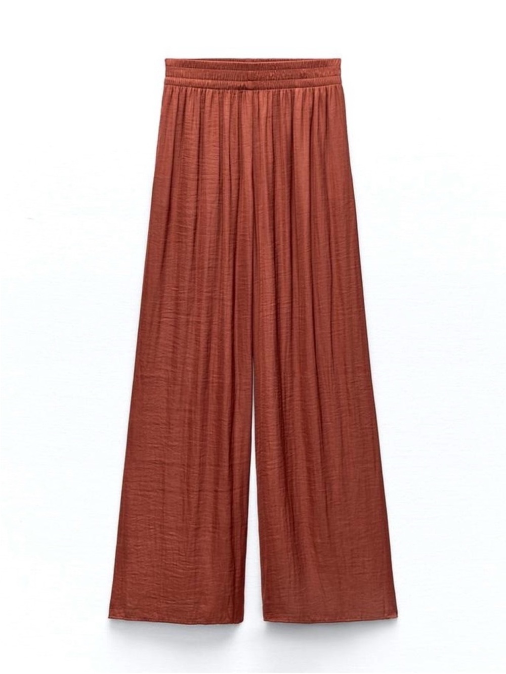 ZARA Women’s high waisted flowy wide leg pants🔥🔥